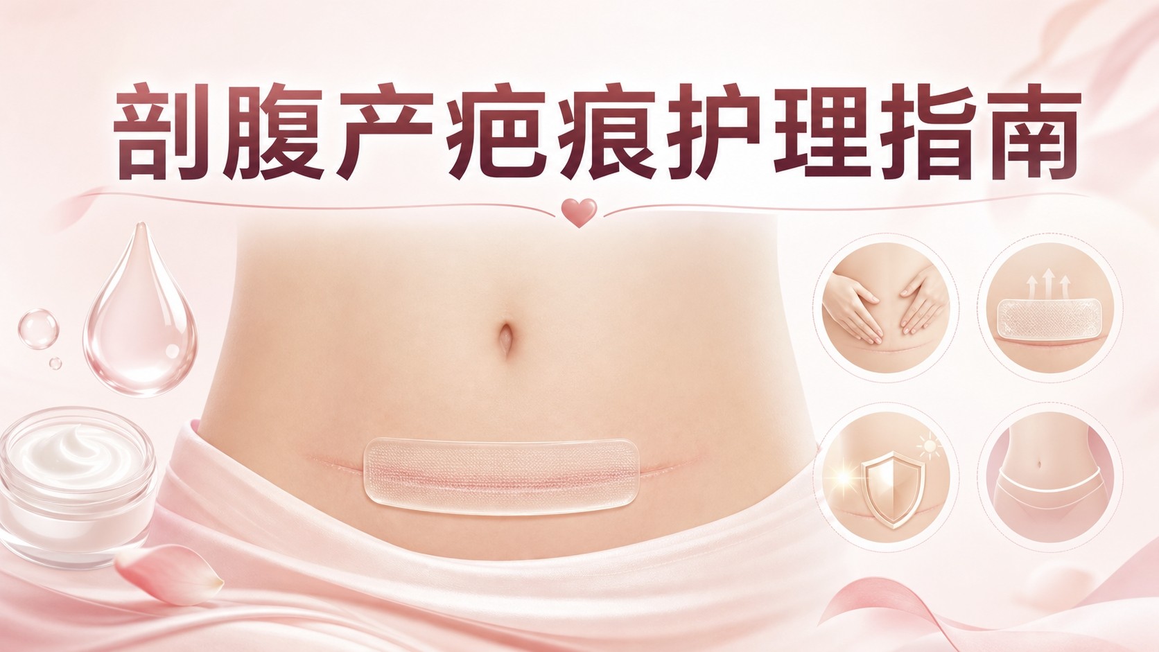 剖腹产疤痕护理指南