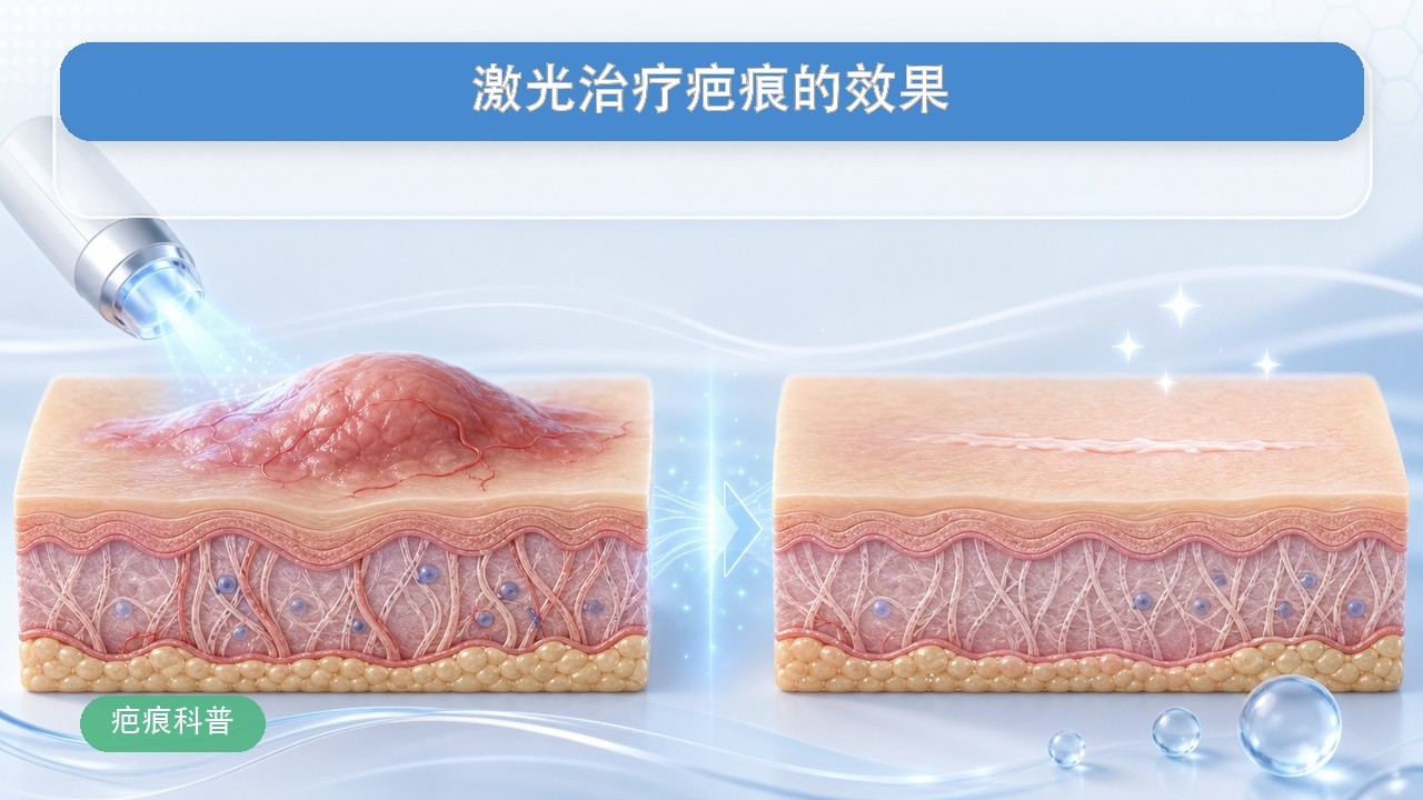 激光治疗疤痕的效果